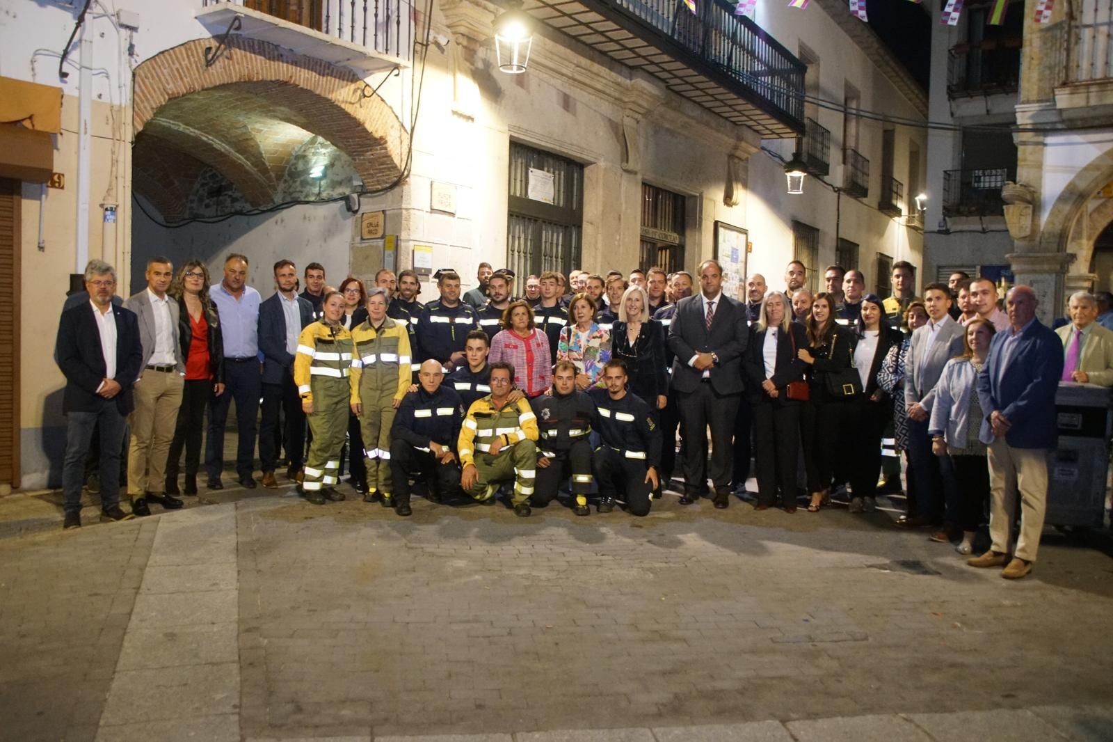 Los Bomberos de la Diputación dan voz al pregón de las fiestas de Alba de Tormes