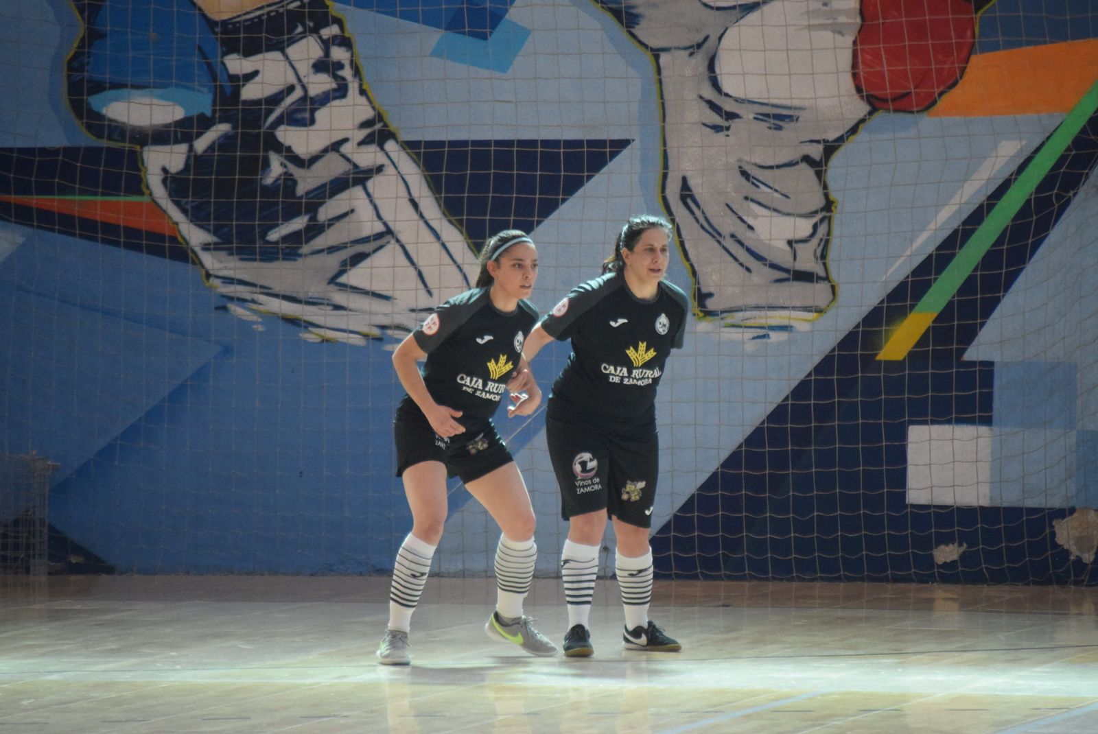 Quintas y Morín, jugadoras del River Zamora.