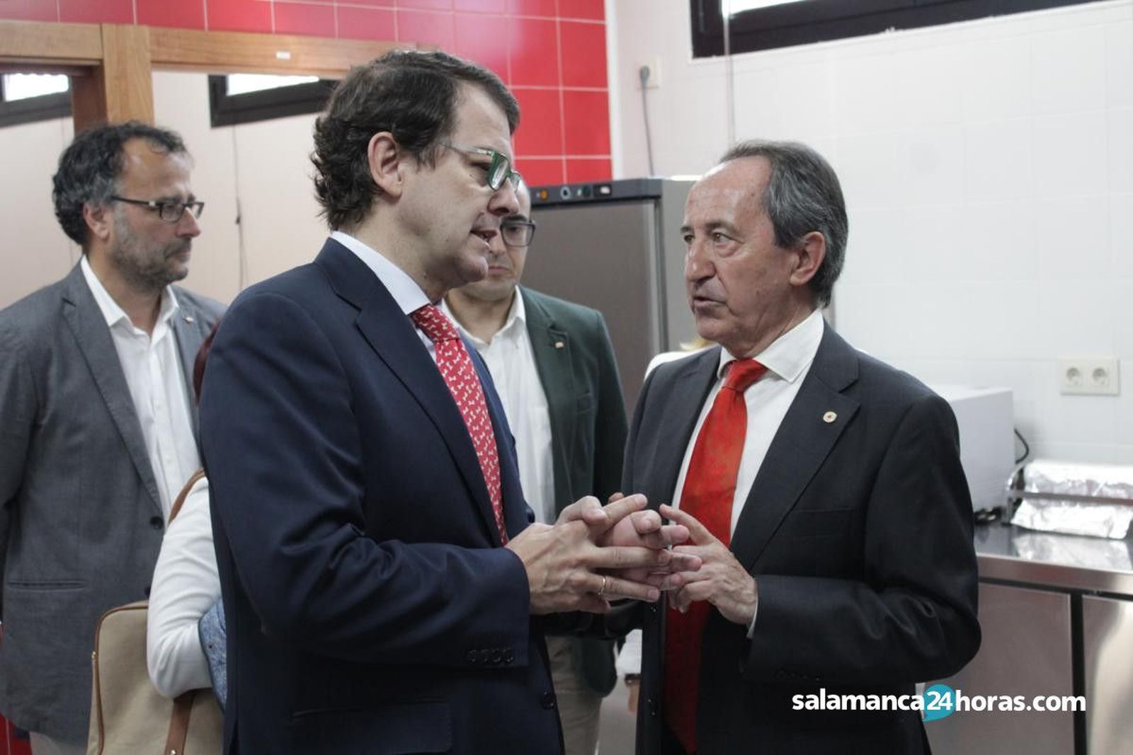 Mañueco y Jesús Juanes