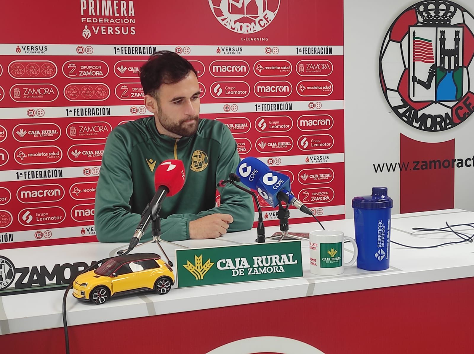 Luismi Luengo, previa Racing de Ferrol