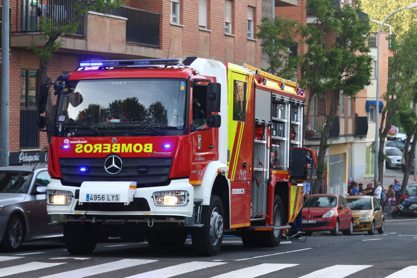 Incendio en una vivienda en Pizarrales