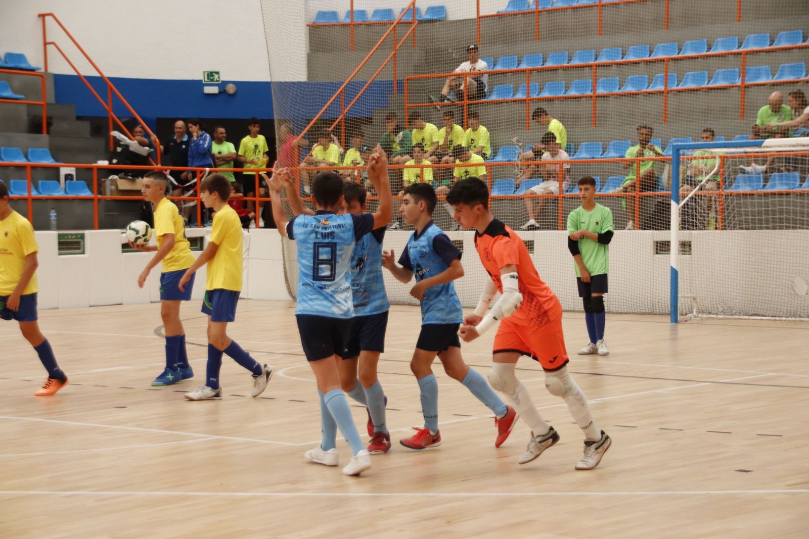 Finales del VI Torneo Internacional 'Ciudad de Salamanca' de fútbol sala | Fotos: Andrea M.