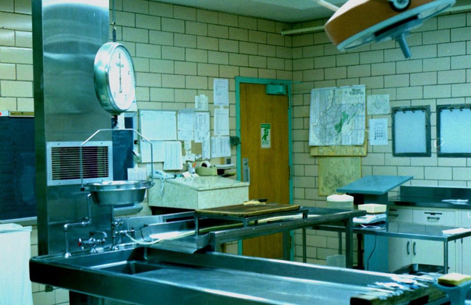 Working in the morgue