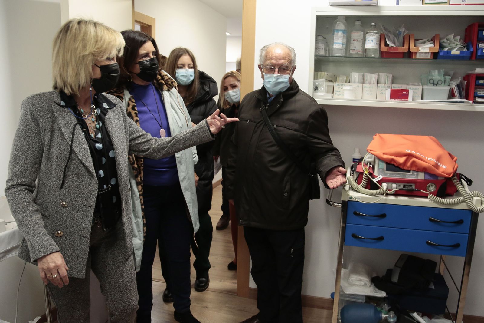 Verónica Casado visita el PAC de Valderas