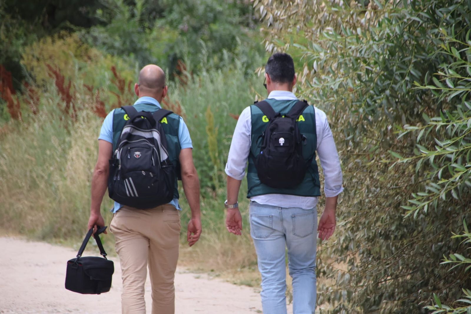 Operativo de búsqueda desplegado en Alba de Tormes para dar con el paradero del menor desaparecido en el río