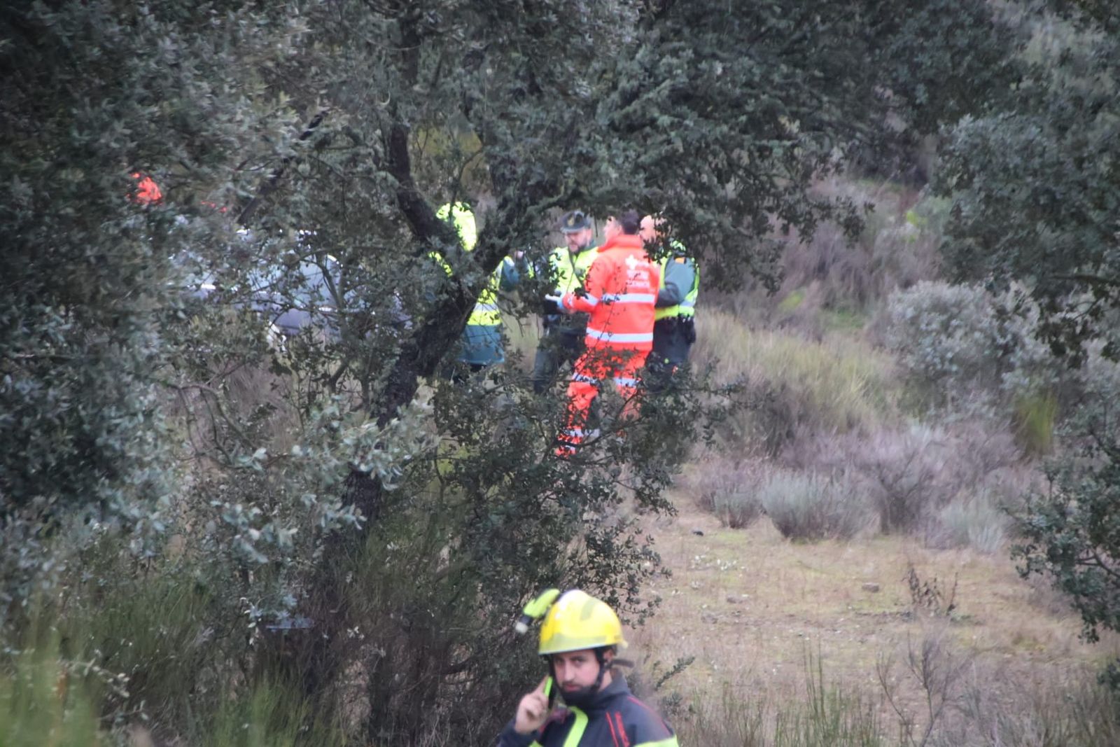 Accidente persecucción Villaseco de los Gamitos