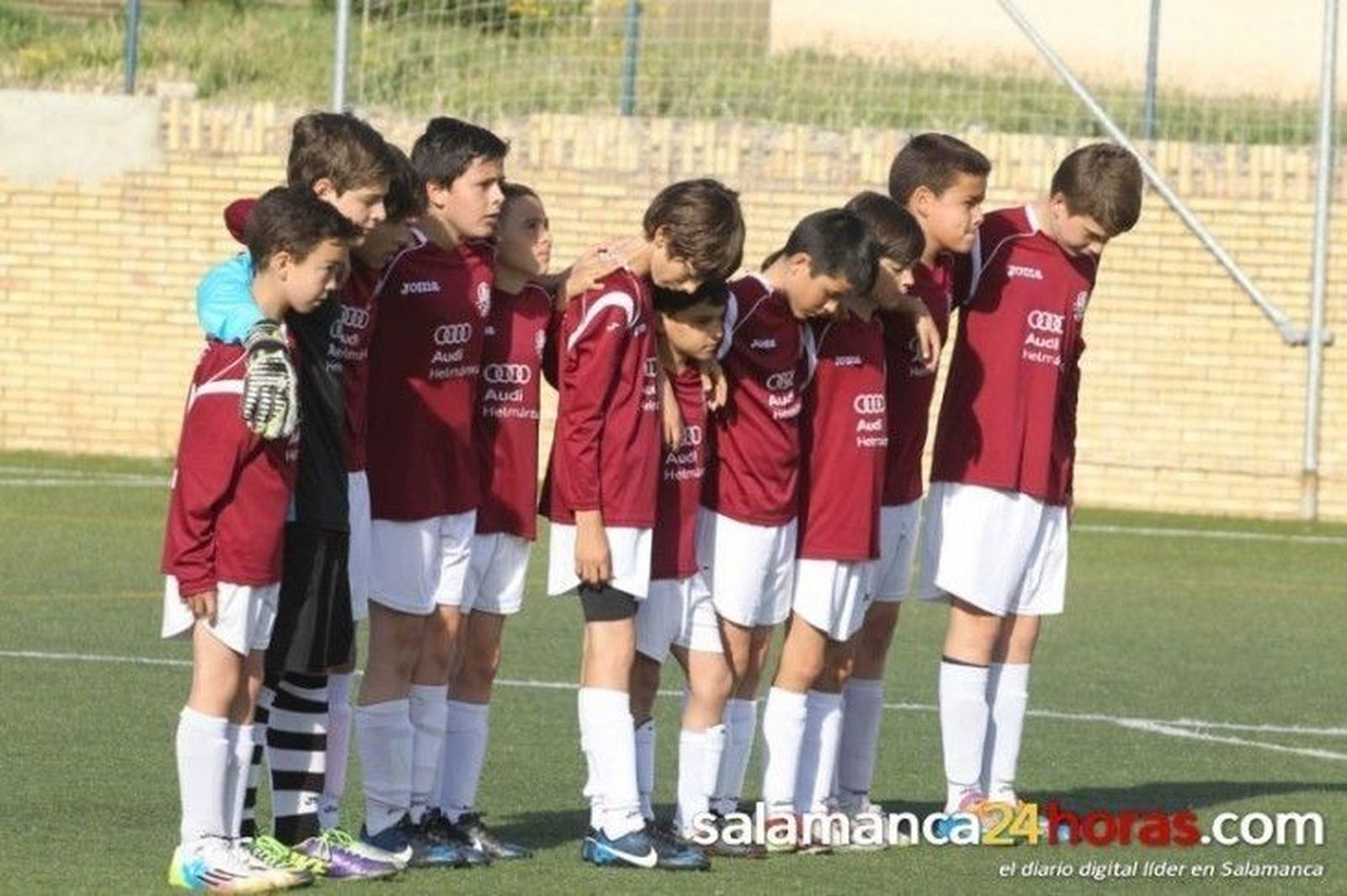 Minutos de silencio en el fútbol salmantino