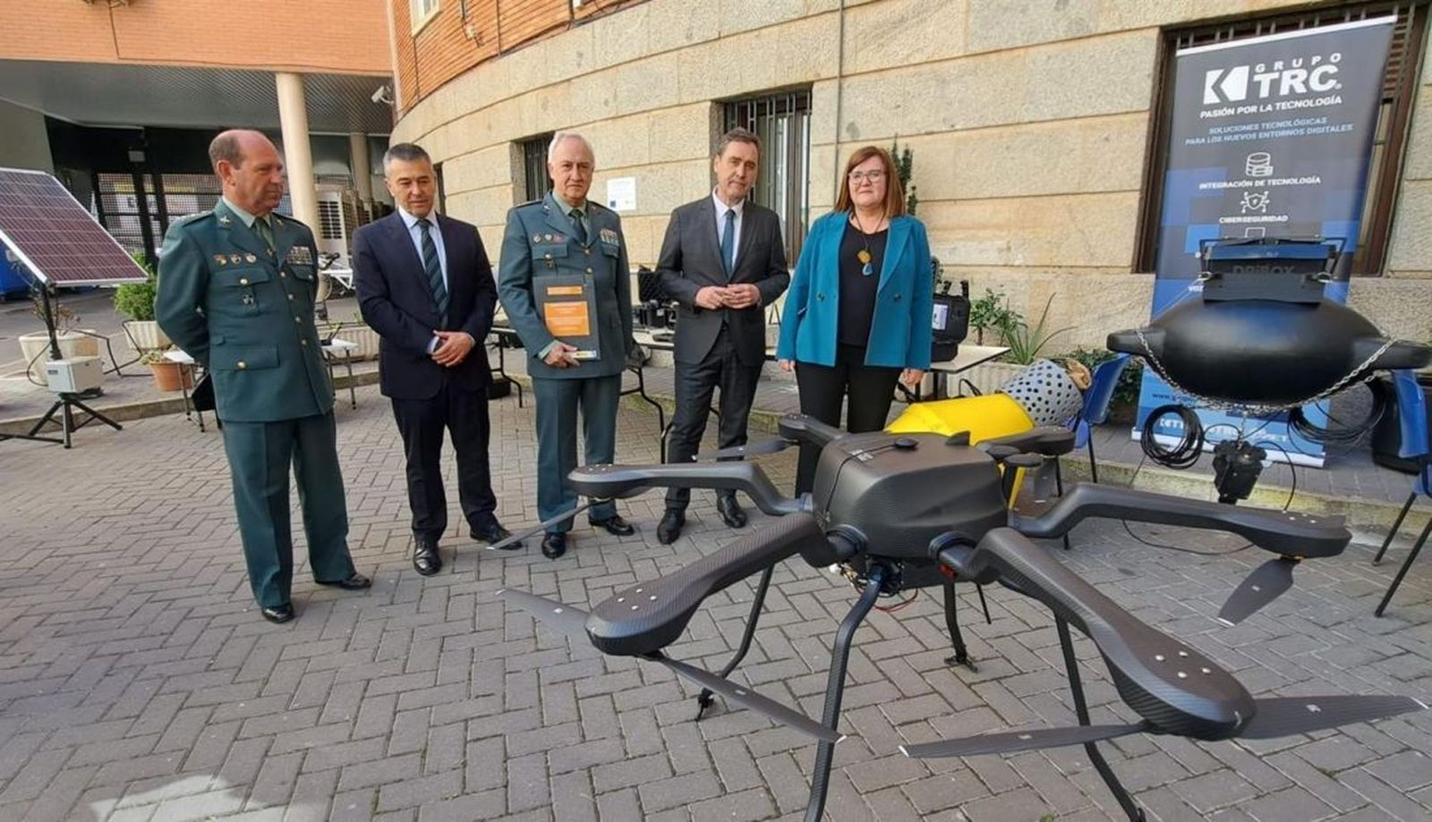 La Guardia Civil recibe una nueva herramienta tecnológica para la seguridad en el medio rural desarrollada por el Centro para el Desarrollo Tecnológico Industrial. Foto Guardia Civil EP