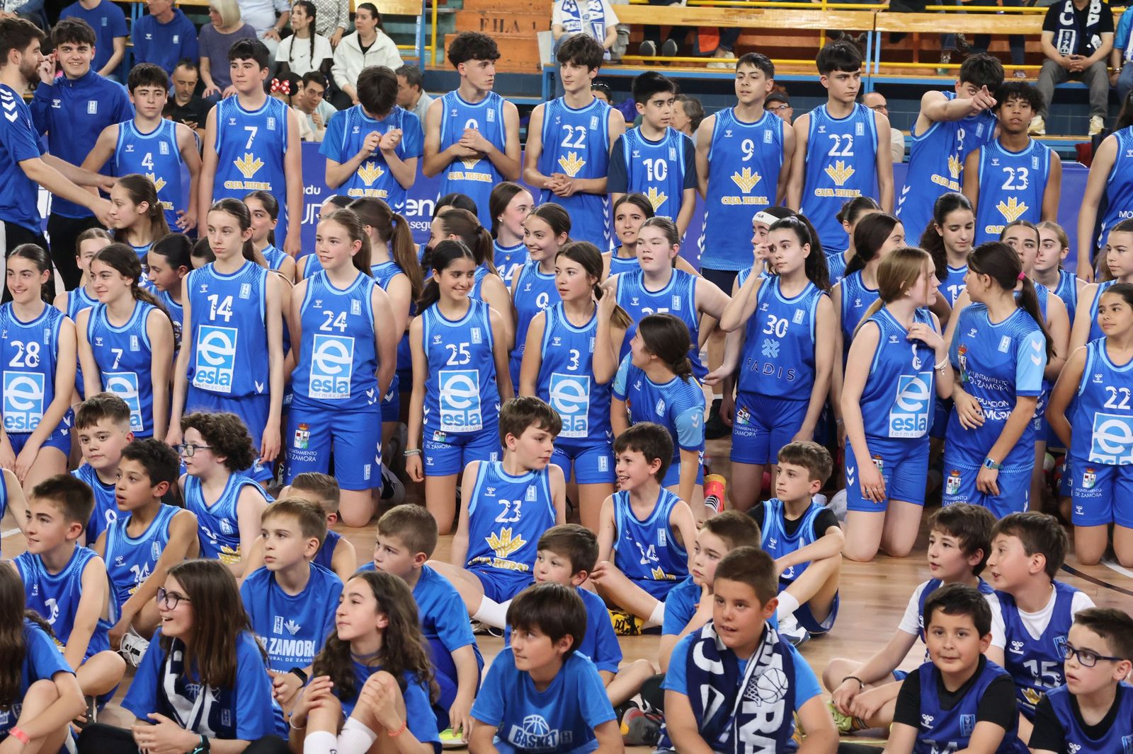 GALERÍA | Revive en imágenes la celebración del Día de la Cantera del CB Zamora