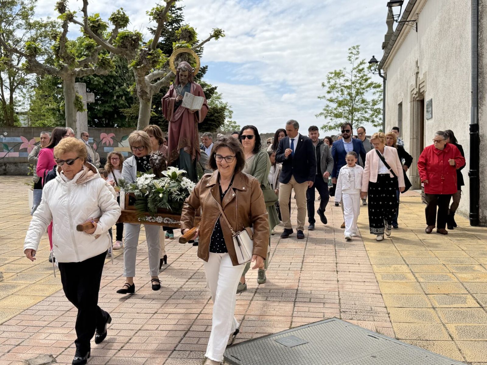 Campillo de Salvatierra honra a San Marcos con el arrope de Guijuelo