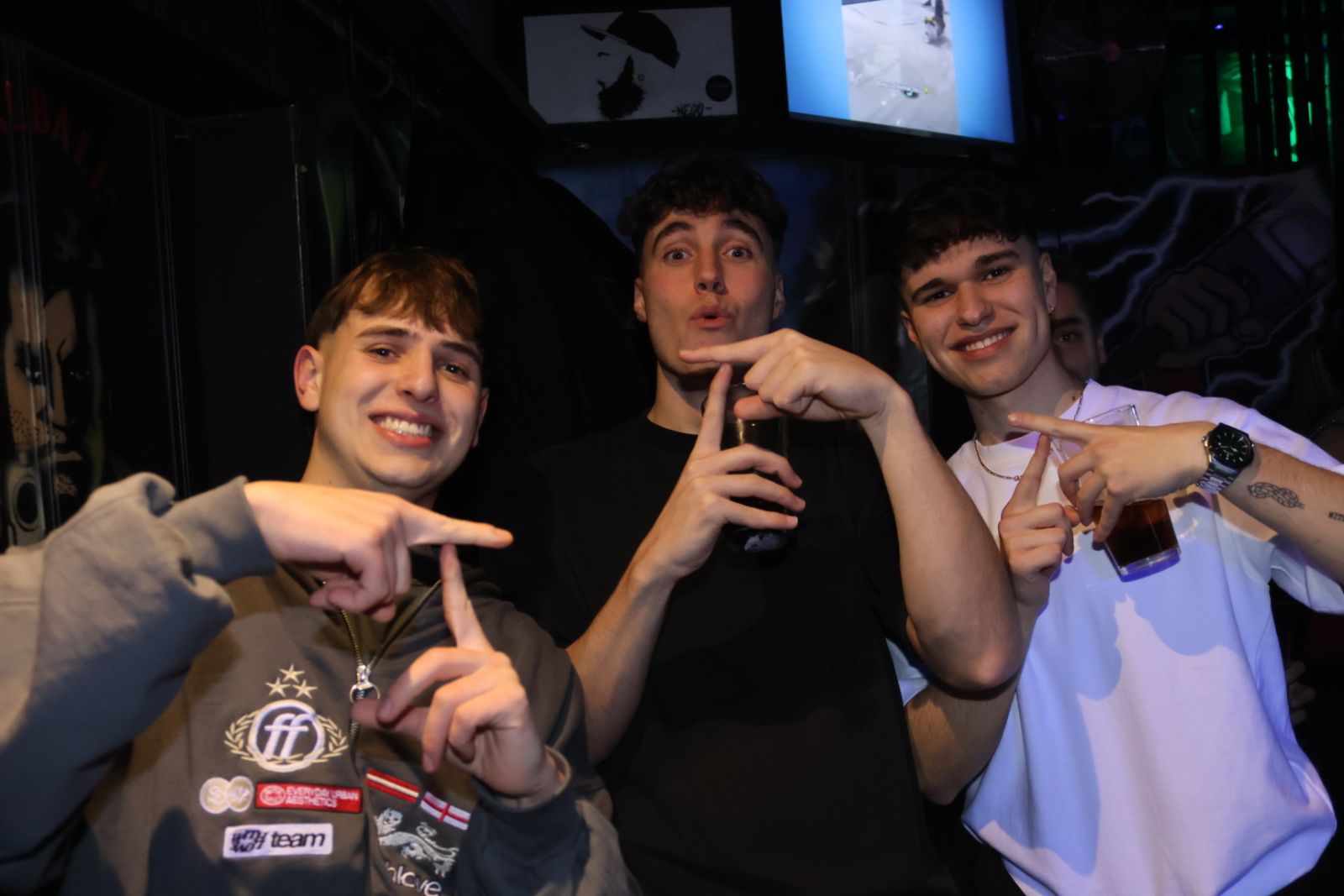 Salamanca de noche, sábado 17 de enero