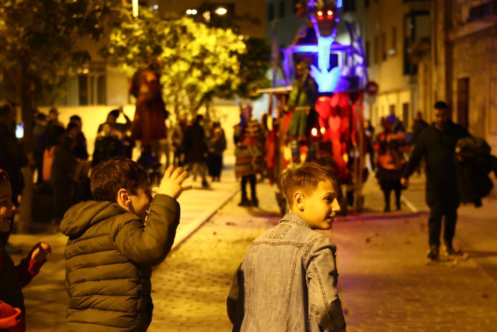 Correfoc Damonion en Villamayor