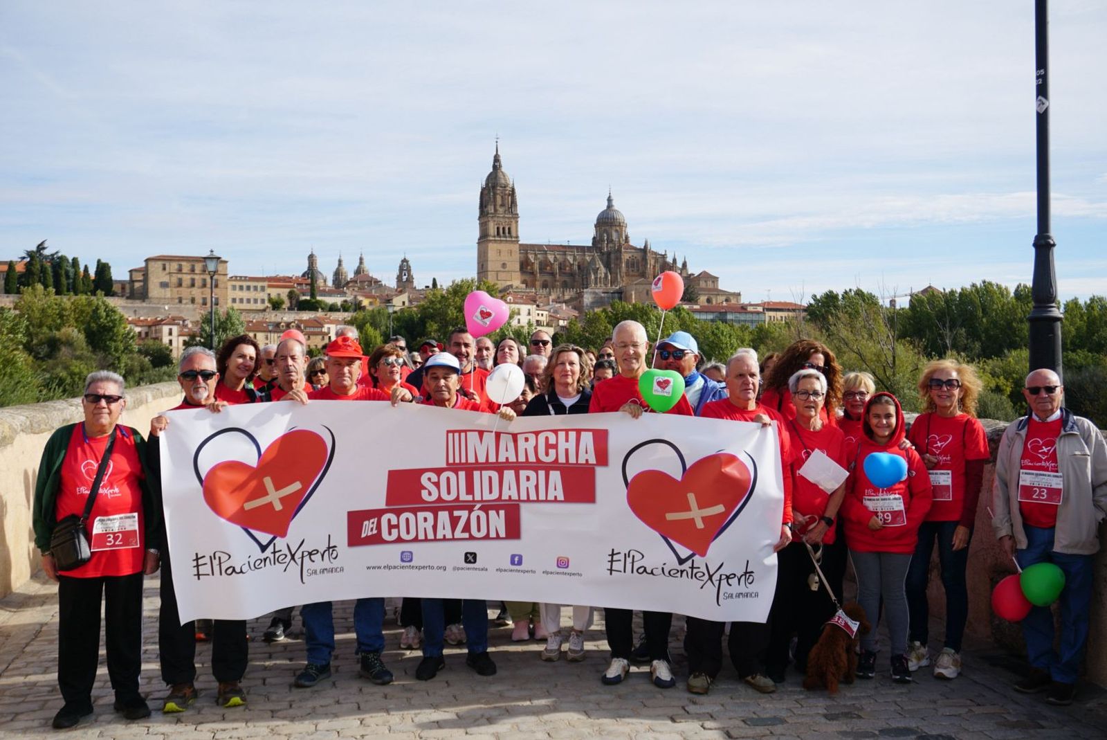 Salamanca celebra la III Marcha Solidaria del Corazón