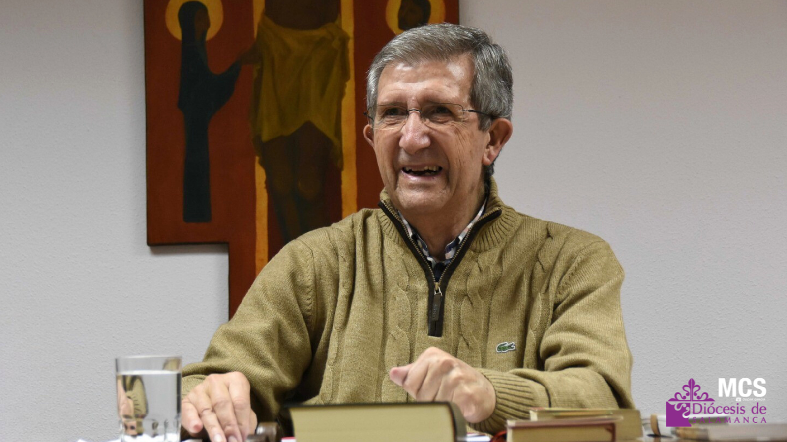 José Manuel Hernández y Fructuoso Mangas fueron párrocos de La Purísima durante más de cuarenta años. FOTO: MCS
