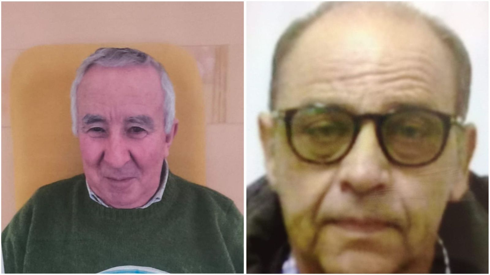 Manuel (Tábara) a la izquierda y Antonio (Carballino) a la derecha