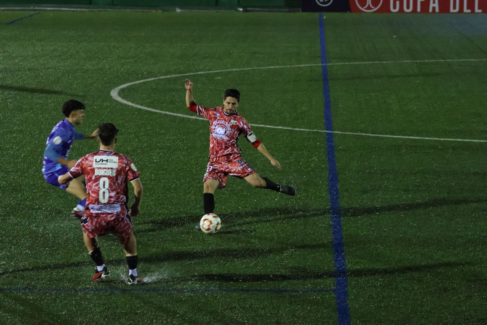 Cristóbal, ante el Ourense | FOTO ANDREA MATEOS