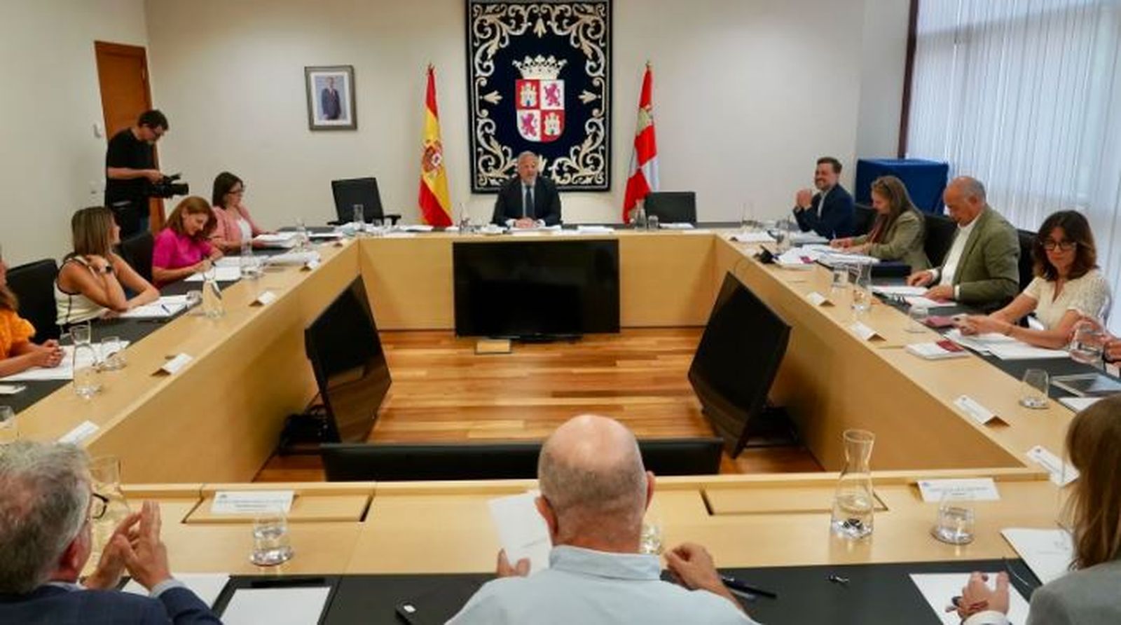 Junta de Portavoces de las Cortes de Castilla y León | Miriam Chacón | ICAL