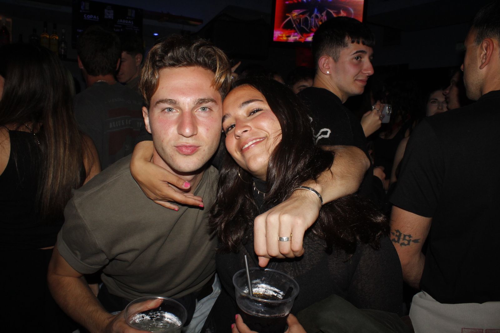 Salamanca de noche, sabado 11 de abril