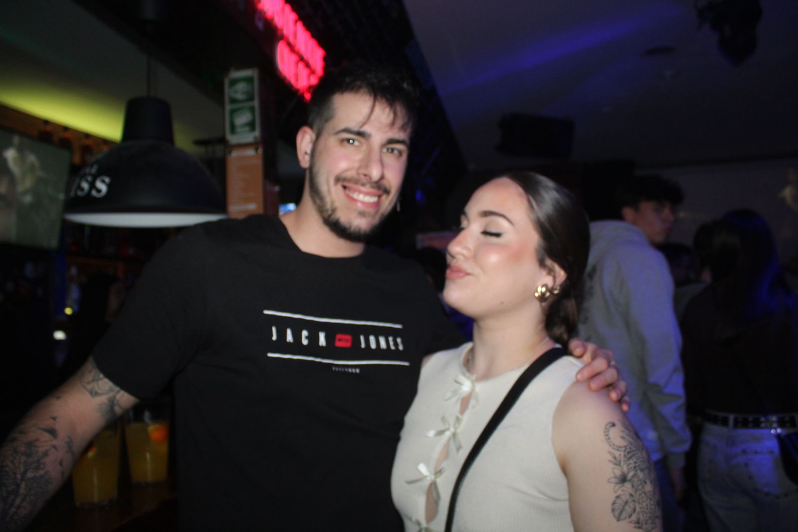 Salamanca de noche, viernes 24 de enero