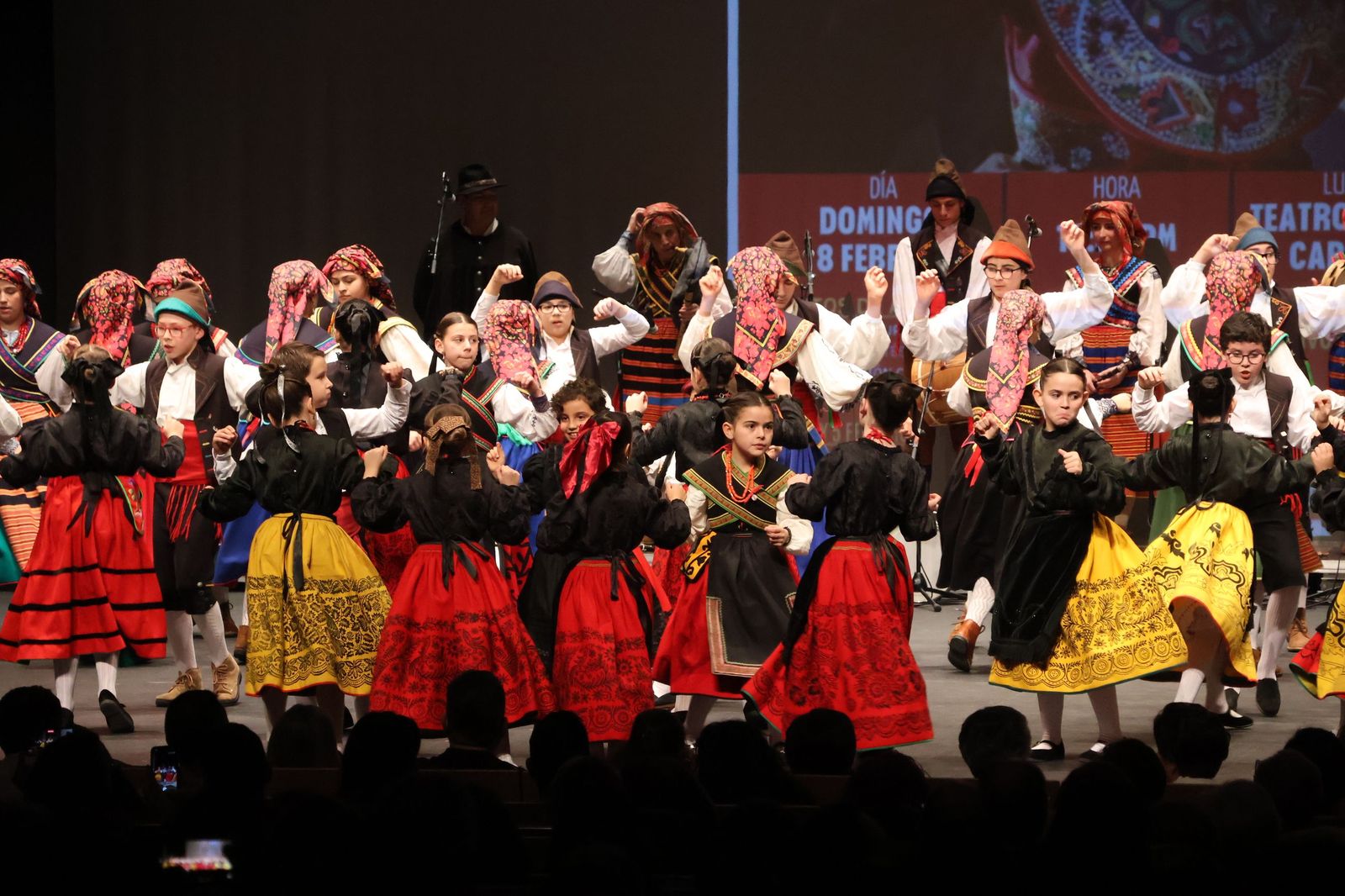 Instante del Festival Solidario celebrado en el Ramos Carrión en apoyo a las enfermedades raras