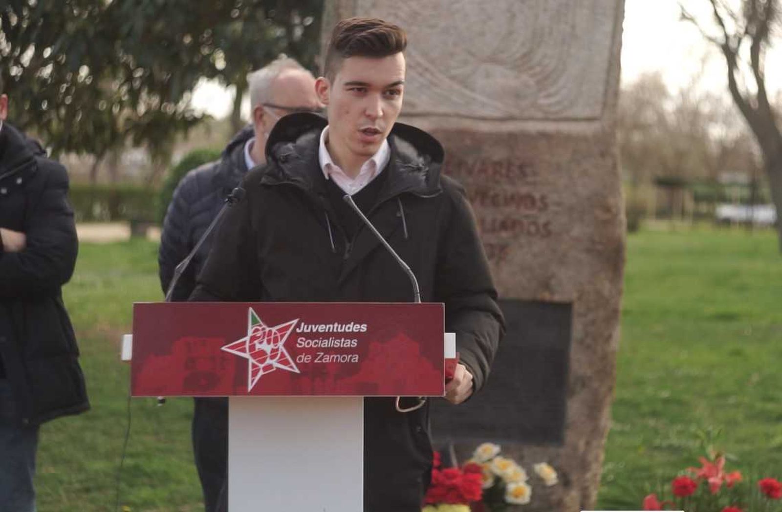 El secretario general las Juventudes Socialistas de Zamora, Emilio Ferrero García.