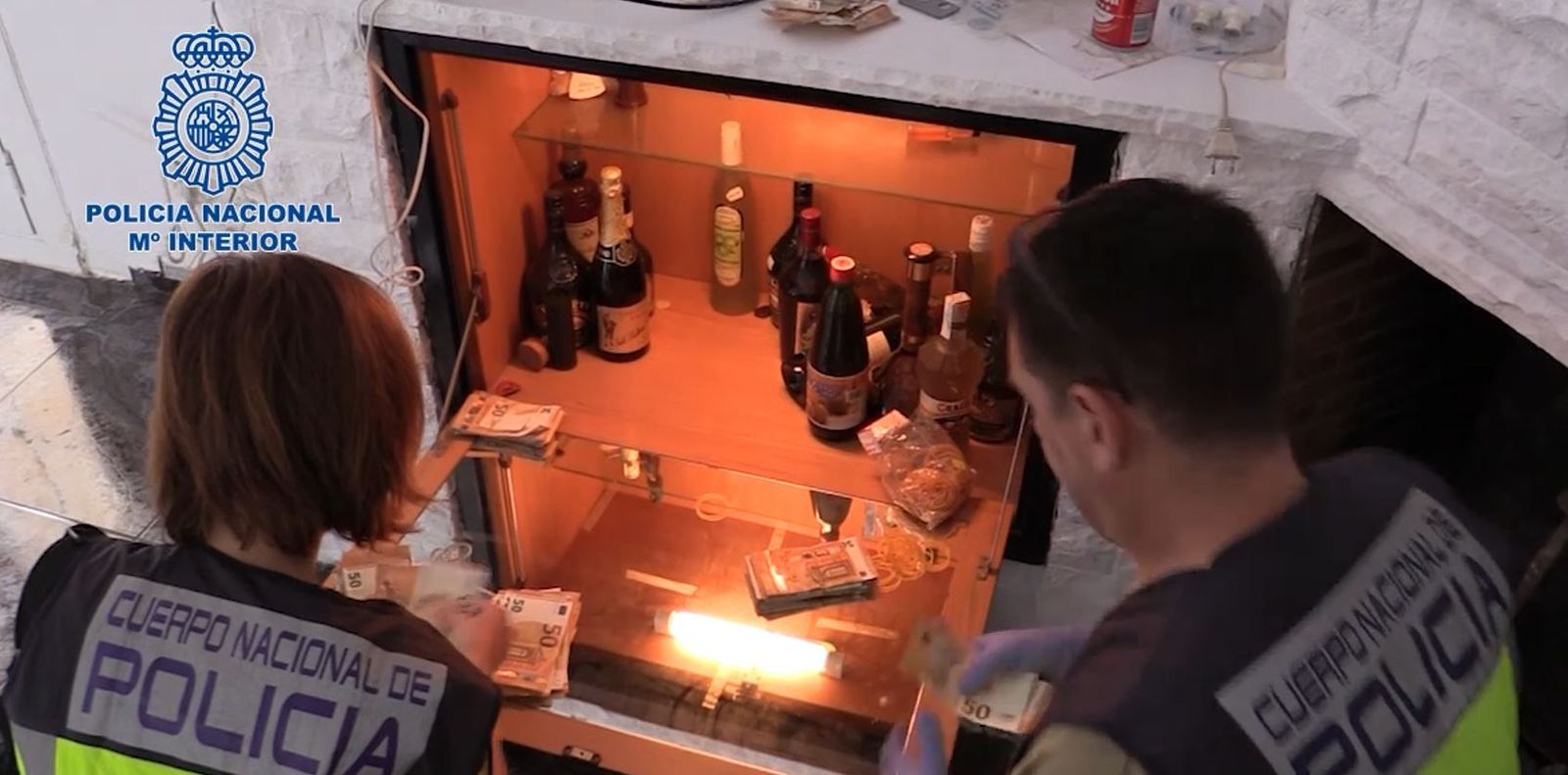 Policía Nacional en una operación