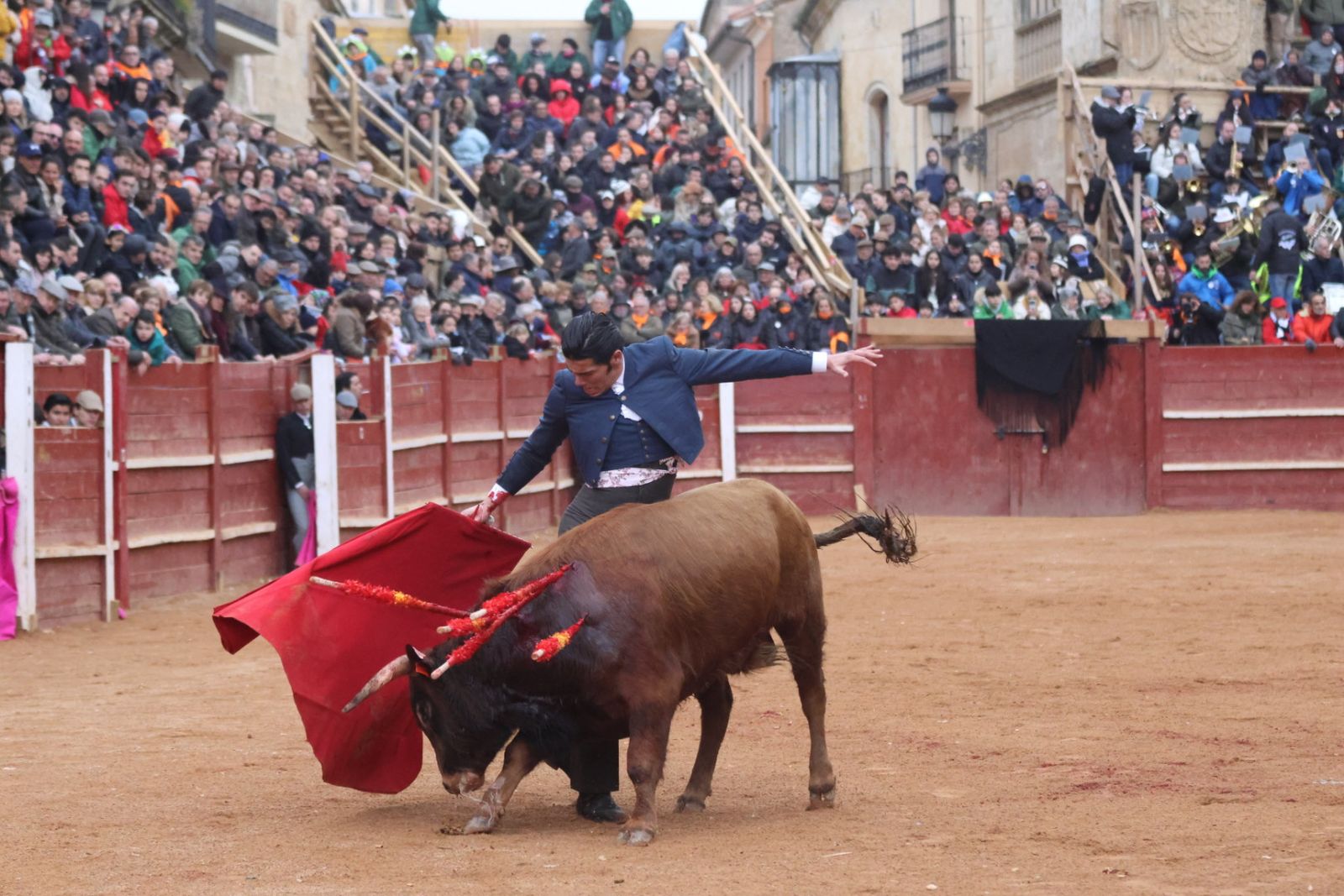 Novillada sin picadores del bolsín taurino y rejones en Ciudad Rodrigo
