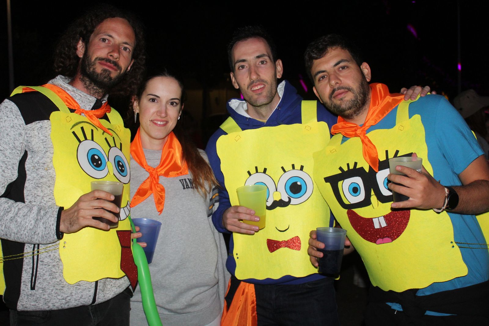 Salamanca de noche, jueves 28 de agosto