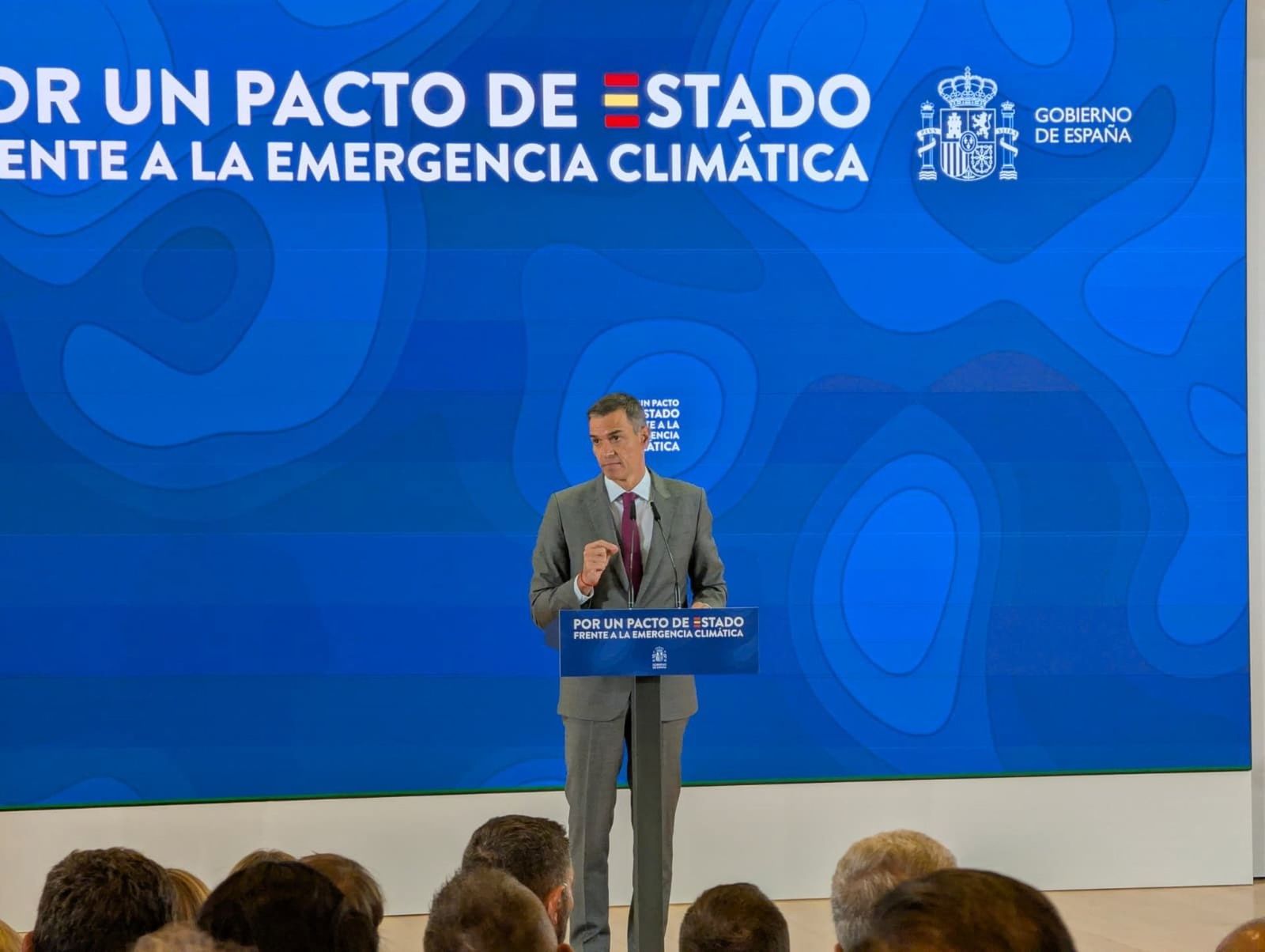 El presidente del Gobierno, Pedro Sánchez, en la apertura del curso político - EUROPA PRESS