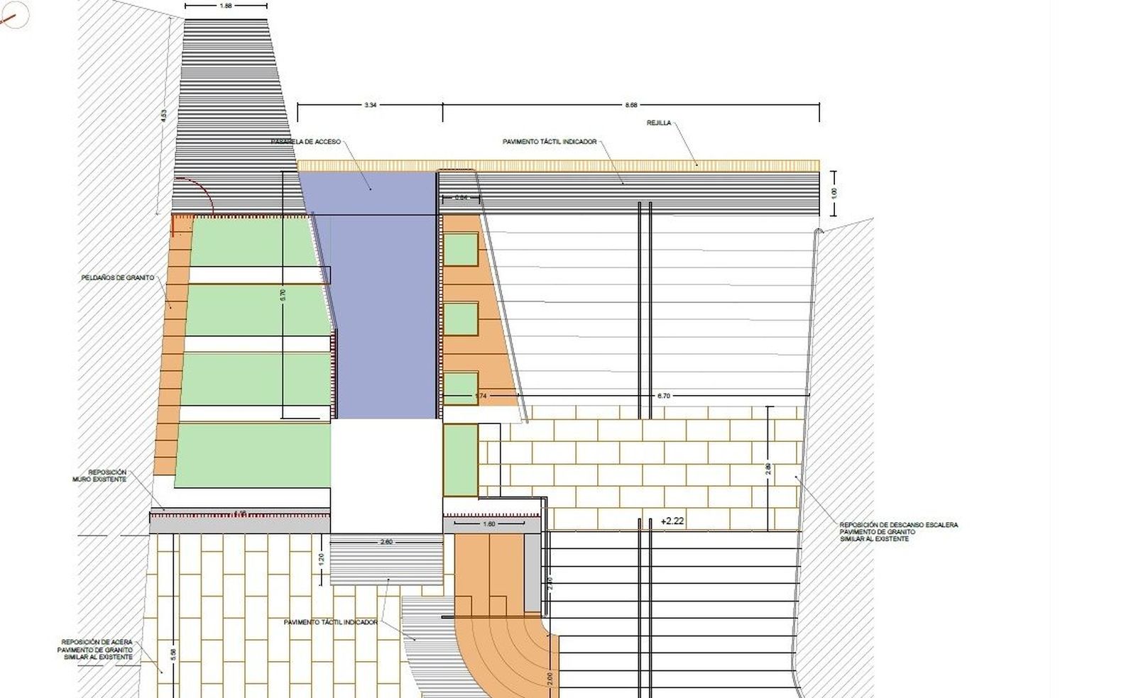 Ascensor Gran Via proyecto. Foto Ayuntamiento de Salamanca