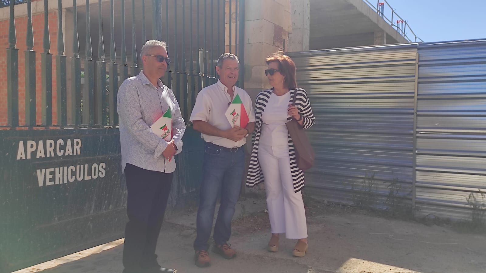 Ahora Decide acusa a la Junta de tener la obra del Conservatorio paralizada: “Es mentira que el proyecto se esté reformulando”