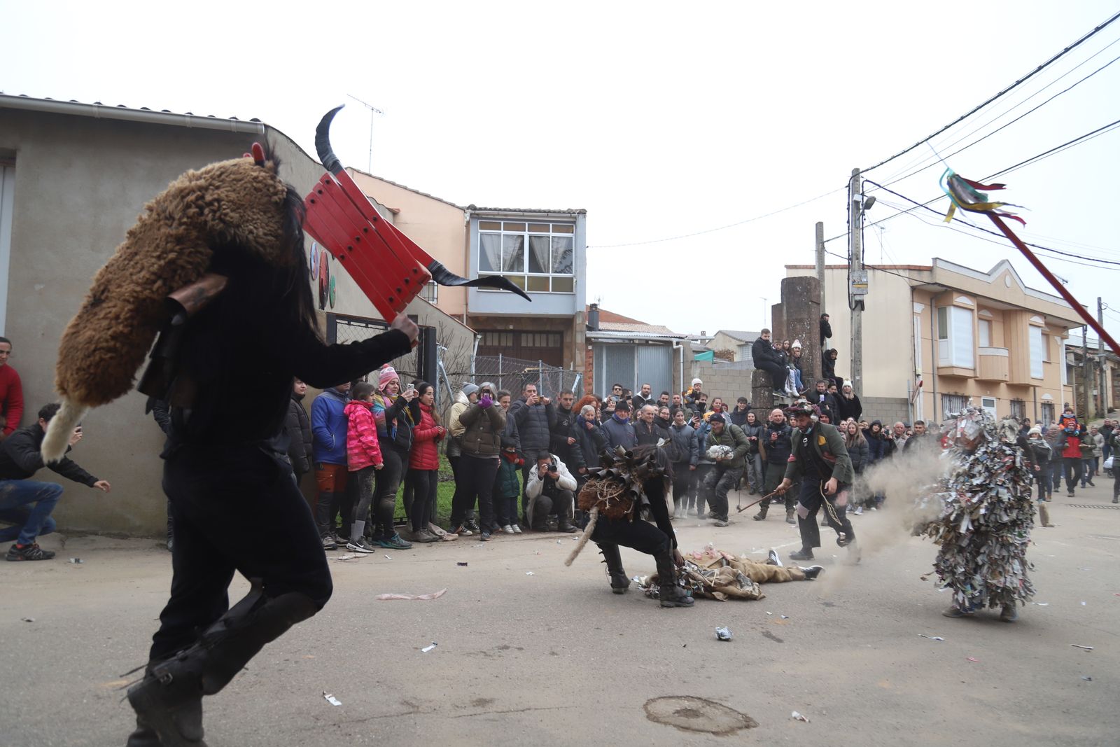 GALERÍA | Los Carochos de Riofrío de Aliste, la tradición que vuelve a cobrar vida en imágenes