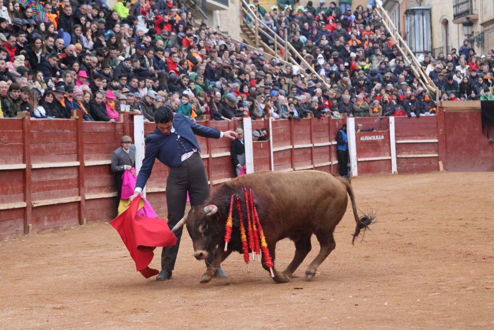 Novillada sin picadores del bolsín taurino y rejones en Ciudad Rodrigo