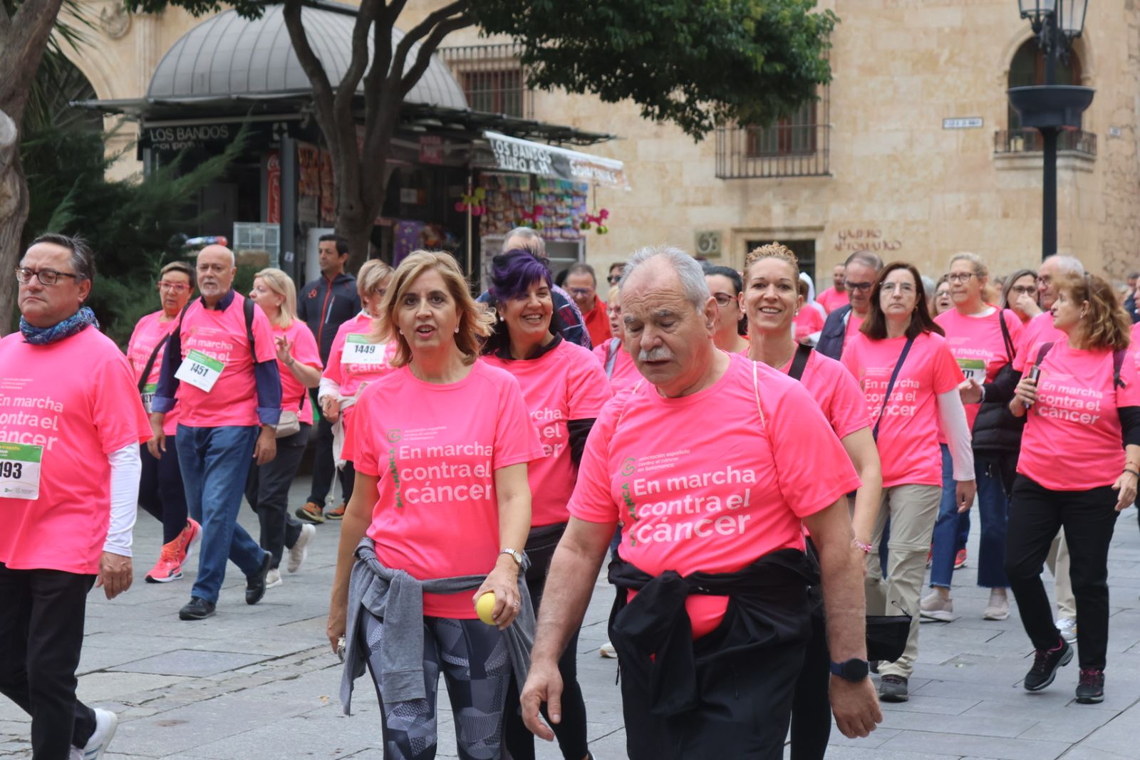 La marcha contra el cáncer vuelve a Salamanca un año más