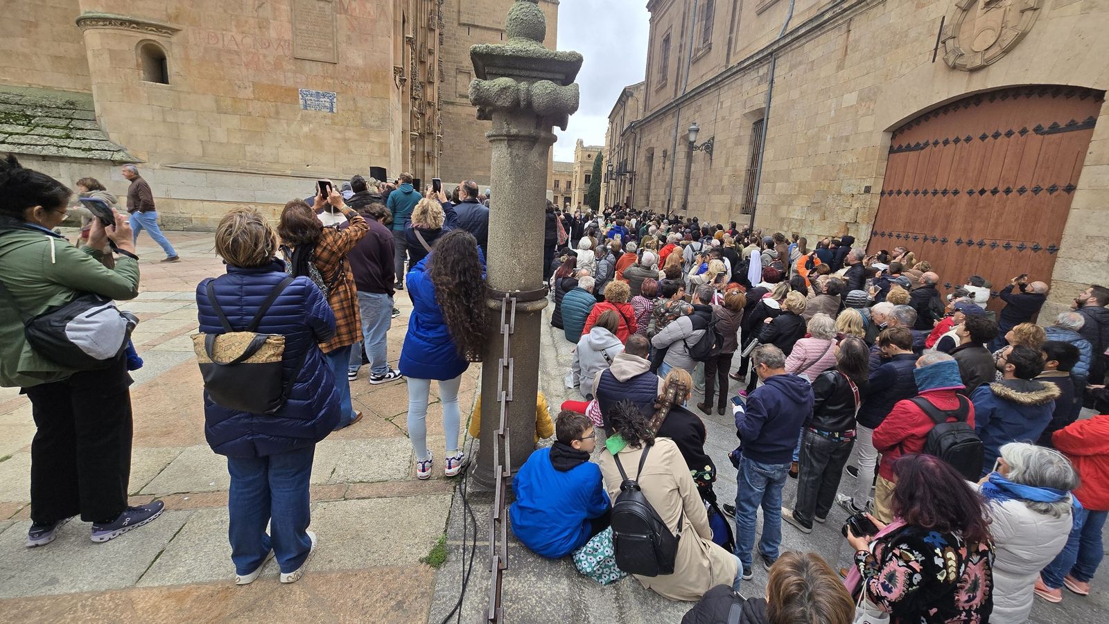 El Mariquelo sube un año más a la Catedral de Salamanca