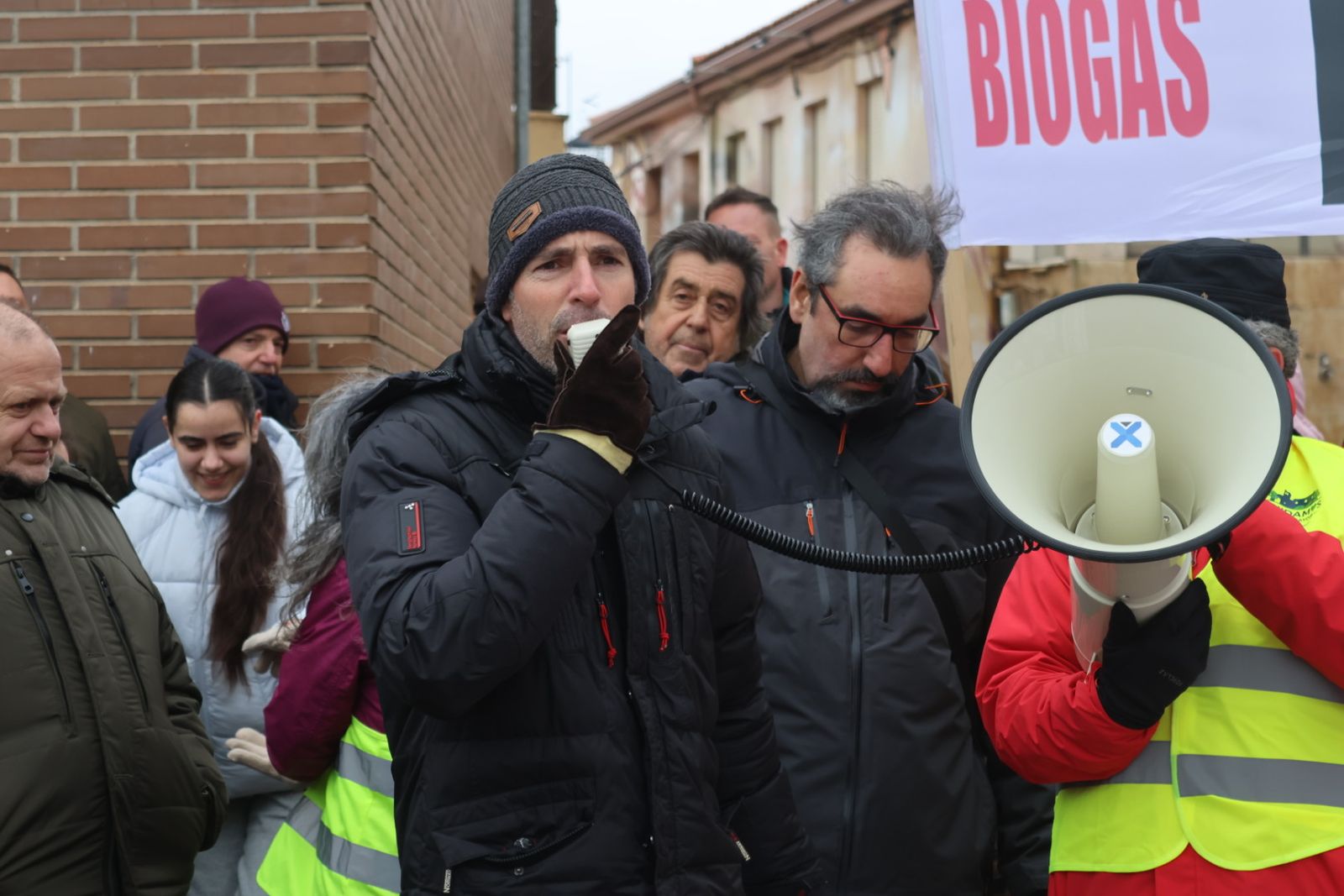 Protesta ciudadana por la planta de biogas en Castellanos de Villiquera