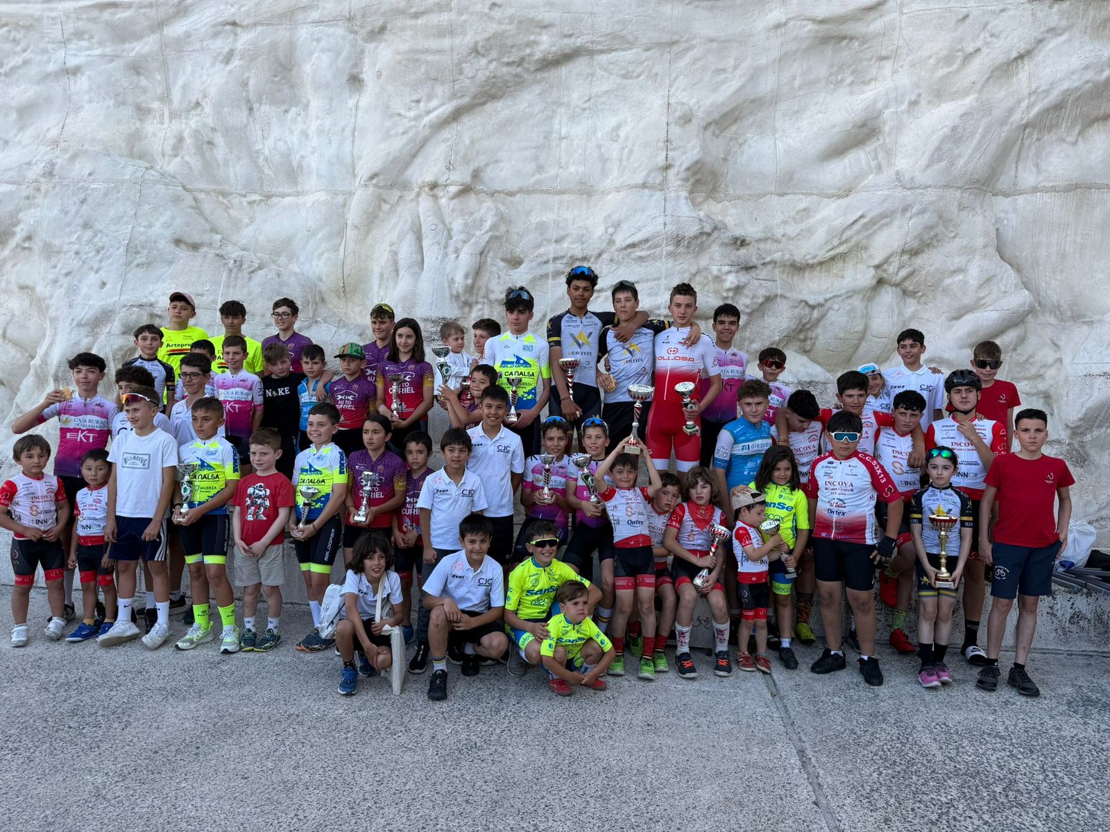 Escuela Ciclista Promesal fin de semana en Segovia