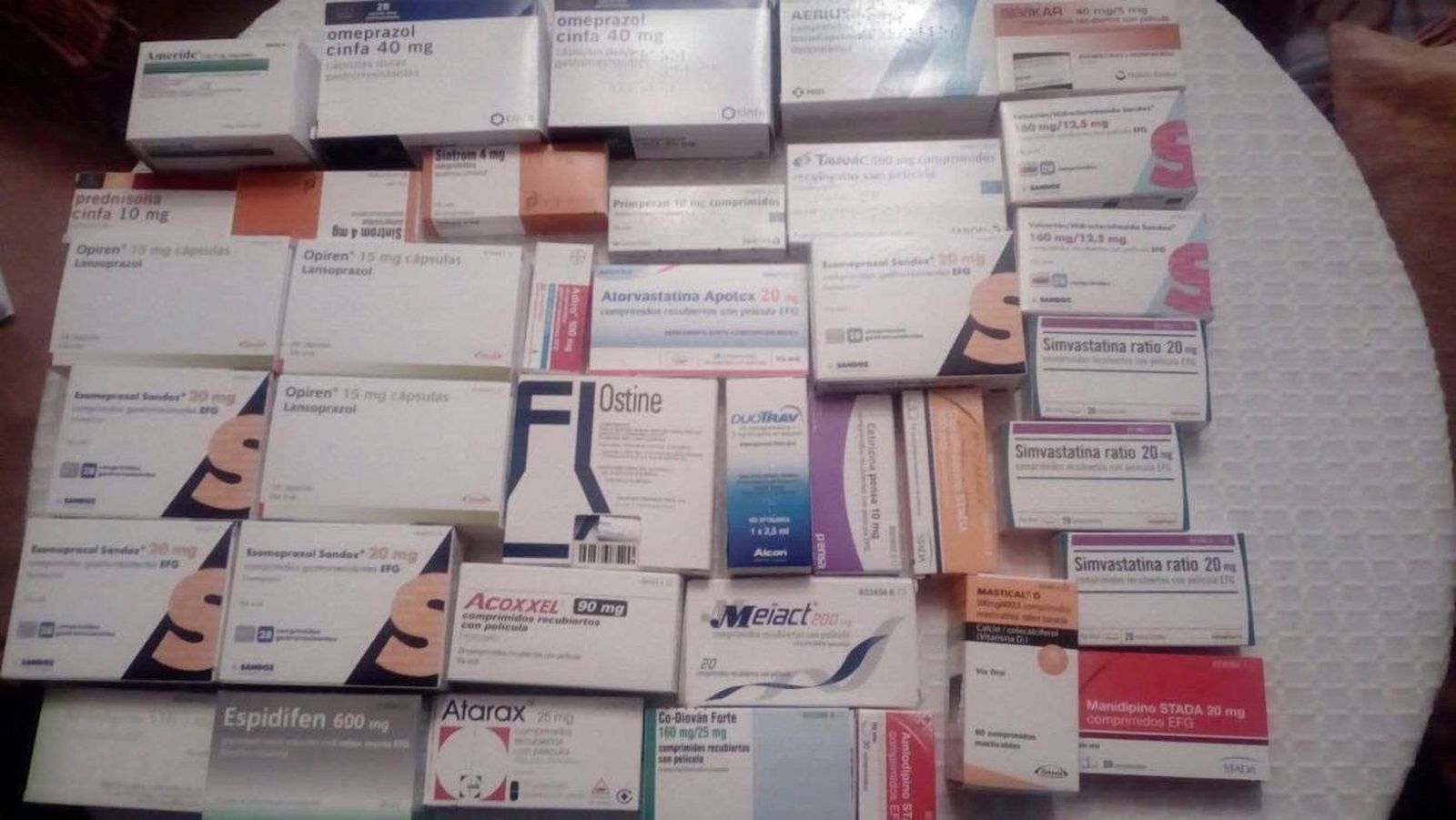 Medicamentos con destino Venezuela