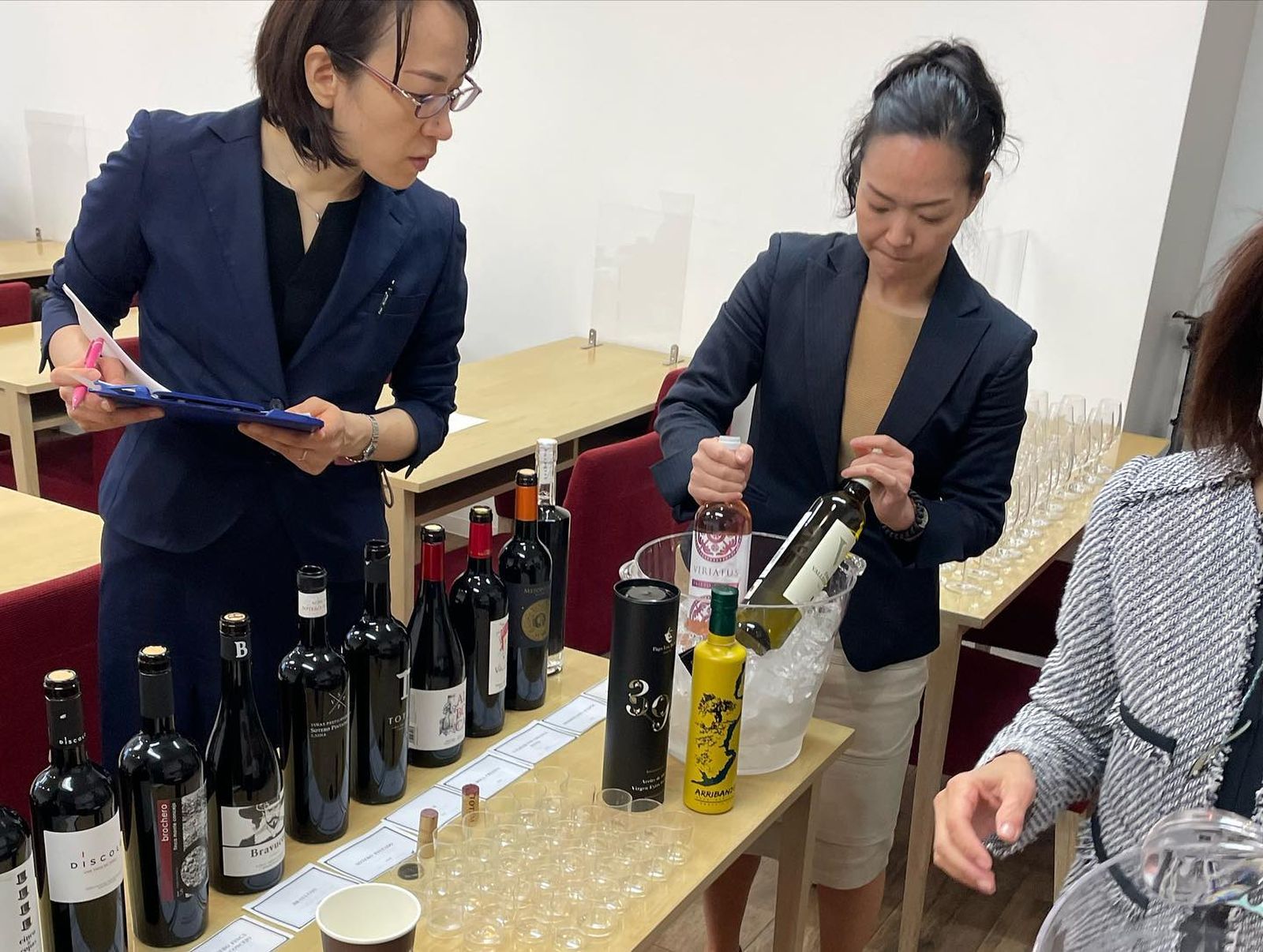 Imagen de una de las catas en Japón