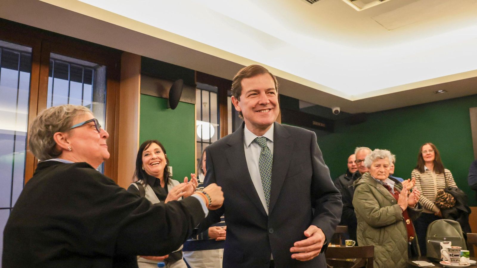 Alfonso Fernández Mañueco en Peñaranda de Bracamonte