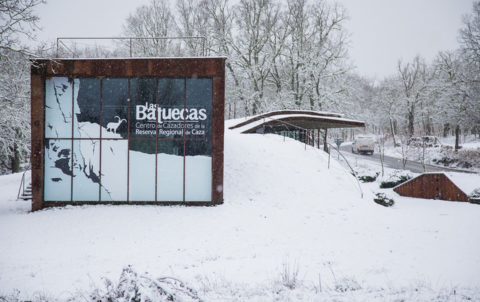 La nieve hace acto de presencia en el sur de la provincia de Salamanca