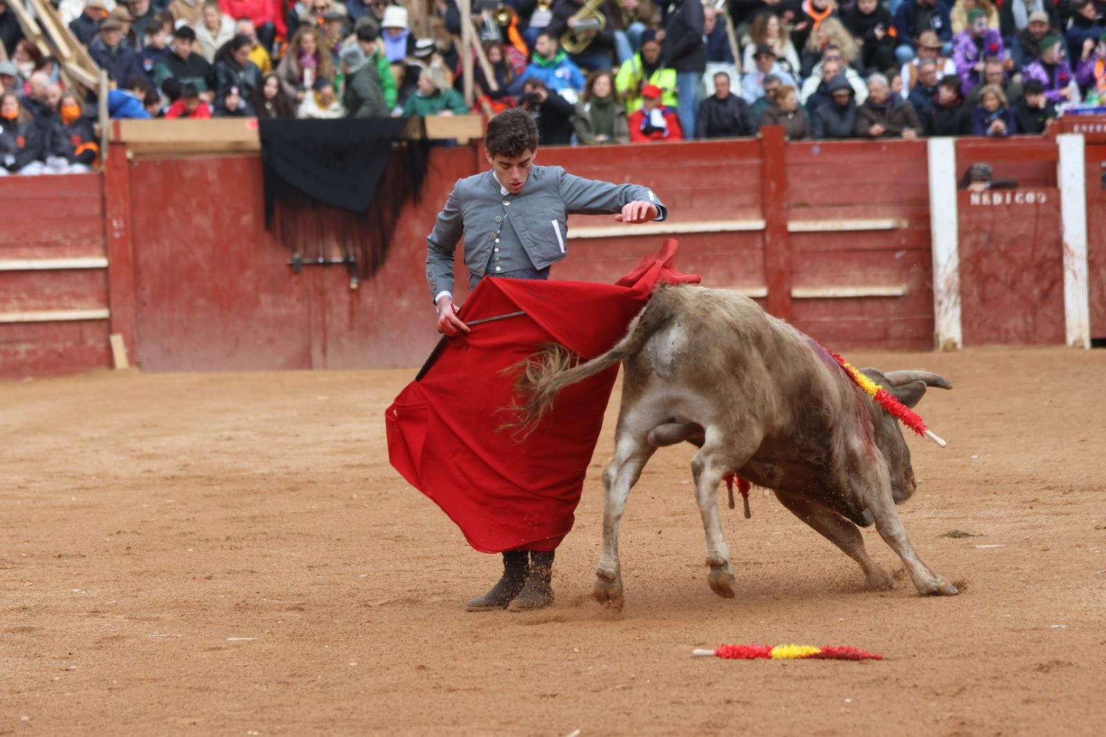 Novillada sin picadores del bolsín taurino y rejones en Ciudad Rodrigo
