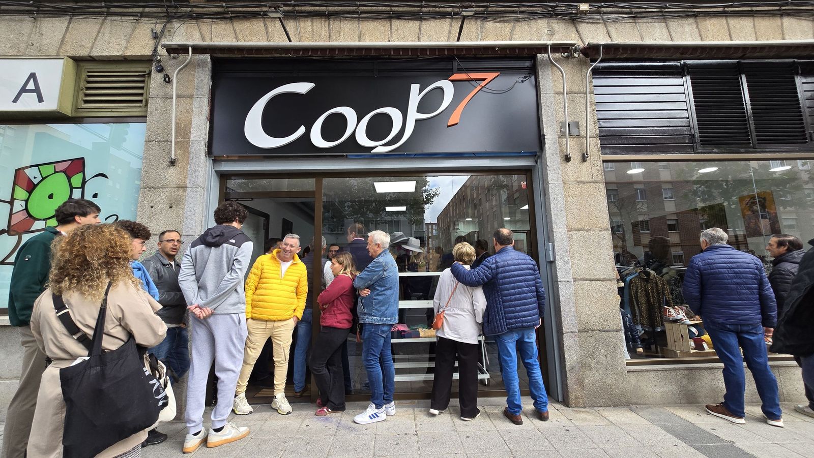 Apertura de la tienda Coop7 de Porsiete Cooperativa de Iniciativa Social