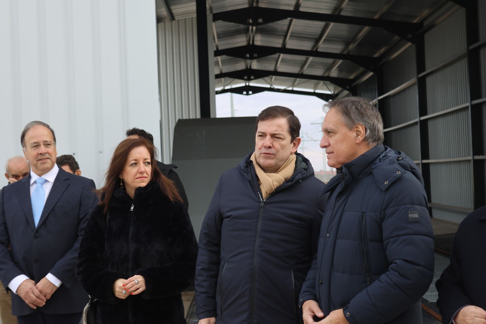 Presentación de la Plataforma Intermodal ferroviaria de Salamanca