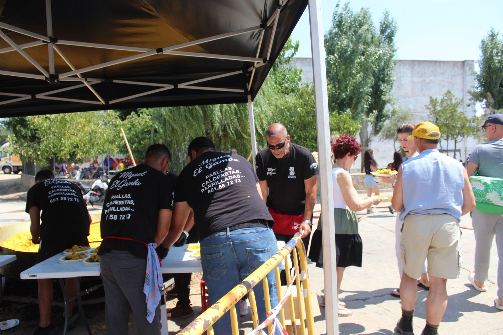 San Cristóbal de la Cuesta. Paellada Popular
