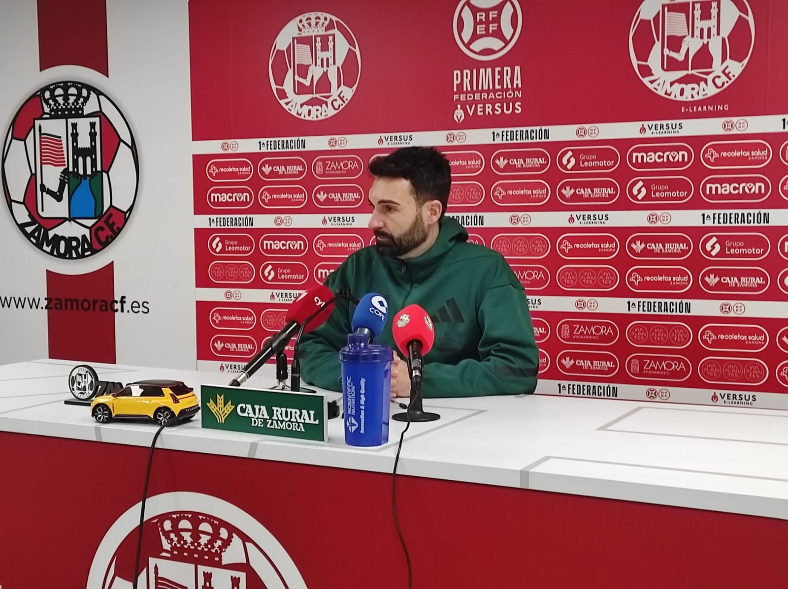 Guillermo Romo, en rueda de prensa