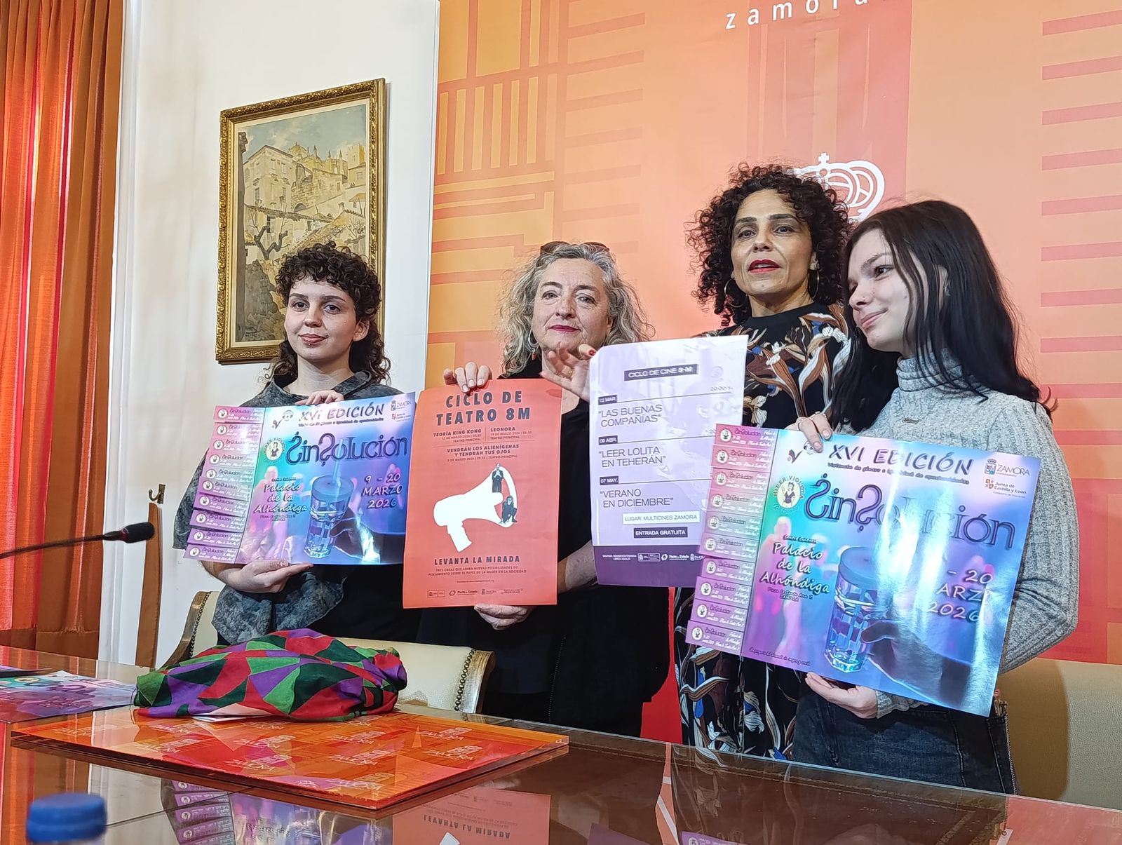 Presentación de las actividades del 8M en Zamora