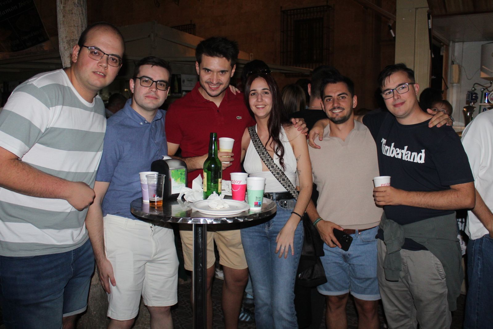 Ambiente en la Feria de Día en la tarde de este sábado