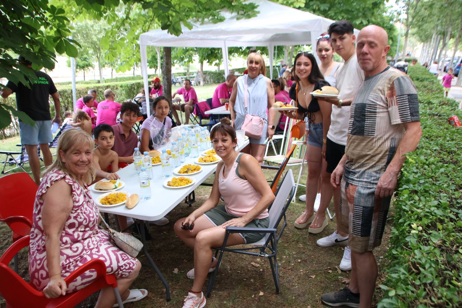 Actos festivos de la asociación de vecinos de los barrios Pizarrales y El Carmen