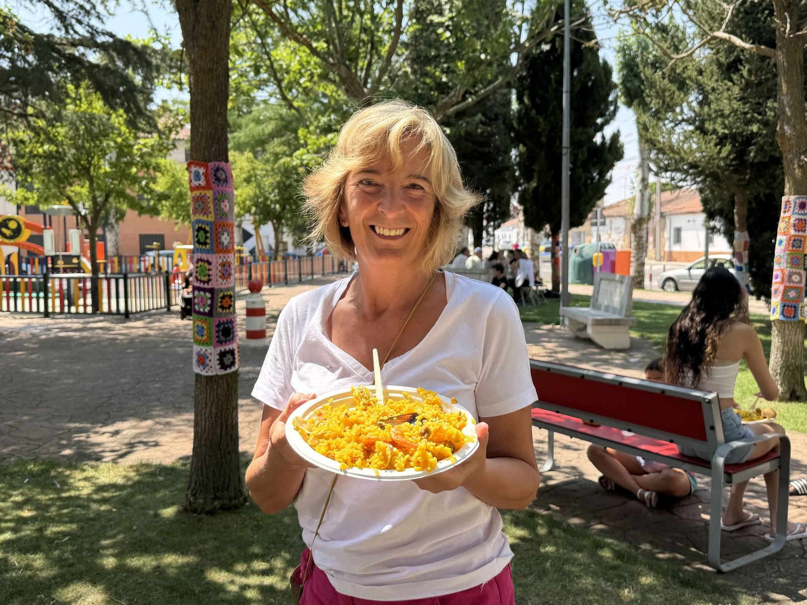 Moriscos. Degustación de la típica paella